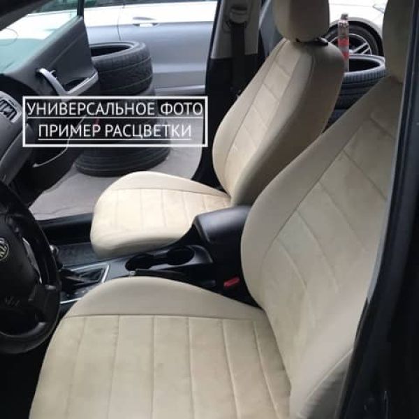 Чехлы Автопилот Алькантара на Москвич 3 (2022+)