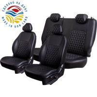 Чехлы Экокожа Турин Ромб на Lifan X60 2012-2018 г.в. Чехлы Экокожа Турин Ромб на Lifan X60 2012-2018 г.в.